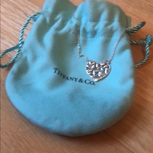 Tiffany & Co. Jewelry - Tiffany’s Sterling Silver Olive Leaf Heart.